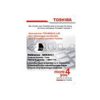 Toshiba Assurance TRANQUILLIS Vol/Casse 3 ans avec plafond dindemnisation de 1000 ? (SER3VC1) Toshiba Assurance TRANQUILLIS Vol/Casse 3 ans avec plafond dindemnisation de 1000 ? (SER3VC1)
